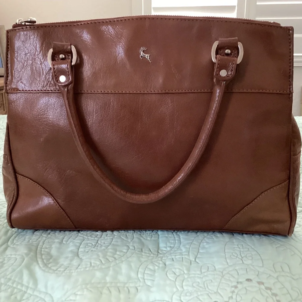 Ashwood, genuine leather, shoulder bag - Picture 1 of 12